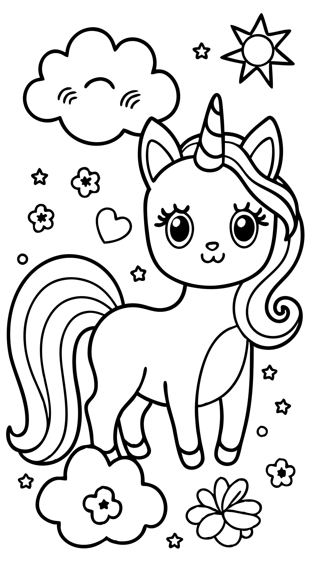 unicat coloring pages